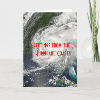 Groeten uit de Hurricane Coast! Kaart