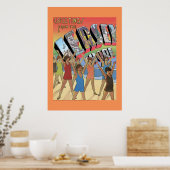  groeten uit de Jersey Shore Poster (Keuken)