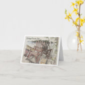 Groeten uit de Lake Kaart (Gele Bloem)