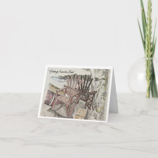 Groeten uit de Lake Kaart (Voorkant)