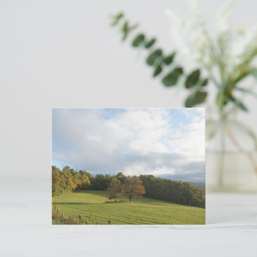 Groeten uit de NC Blue Ridge Mountains! Briefkaart (Staand voorkant)