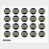 Groeten uit de Ozarks Ronde Sticker (Vel)