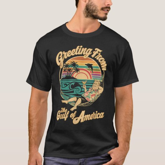 Groeten uit de Patriottische Golf T-shirt (Voorkant)