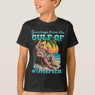 Groeten uit de patriottische Golf van de VS T-shirt