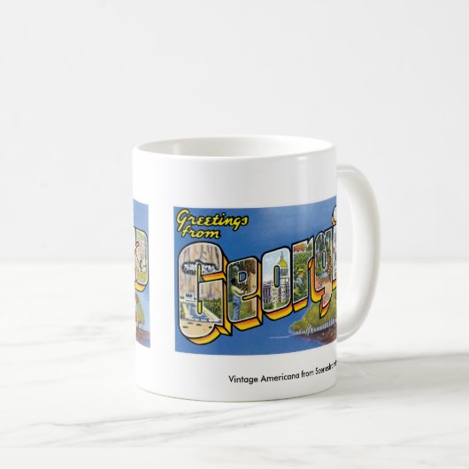 Groeten uit de Peach State Koffiemok (Voorkant rechts)