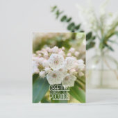 Groeten uit de Poconos Mountain Laurel Briefkaart (Staand voorkant)