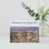 Groeten uit de staat Grand Canyon Briefkaart (Staand voorkant)
