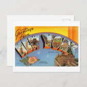  groeten uit de staat New York Briefkaart (Voorkant / Achterkant)