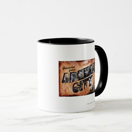 Groeten uit de stad Arkham Mok (Voorkant rechts)