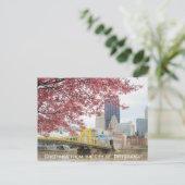 Groeten uit de stad Pittsburgh! Briefkaart (Staand voorkant)