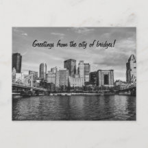 Groeten uit de stad van bruggen! Pittsburgh
