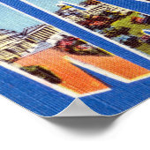  groeten uit de stad Washington DC Poster (Hoek)