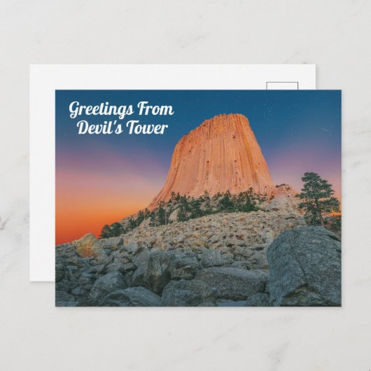 Groeten uit de toren van Devil Briefkaart (Voorkant / Achterkant)