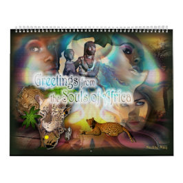 Groeten uit de zielen van Afrika Kalender