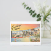  groeten uit Delaware Briefkaart (Staand voorkant)