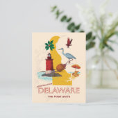 Groeten uit Delaware Briefkaart (Staand voorkant)