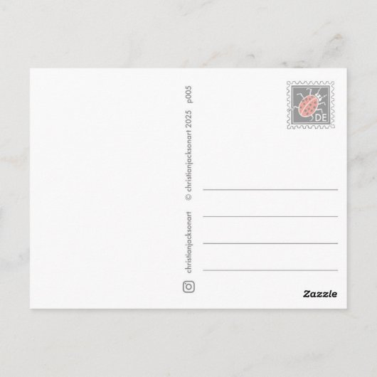 Groeten uit Delaware Briefkaart (Achterkant)