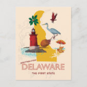 Groeten uit Delaware Briefkaart (Voorkant)