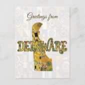 Groeten uit Delaware Briefkaart (Voorkant)