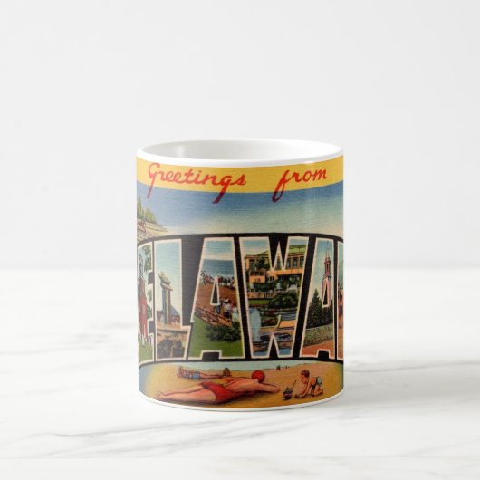 Groeten uit Delaware  Koffiemok (Center)