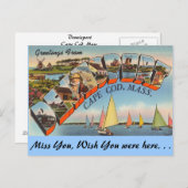 Groeten uit Dennisport Briefkaart (Voorkant / Achterkant)