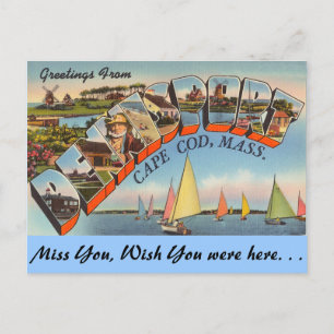 Groeten uit Dennisport Briefkaart