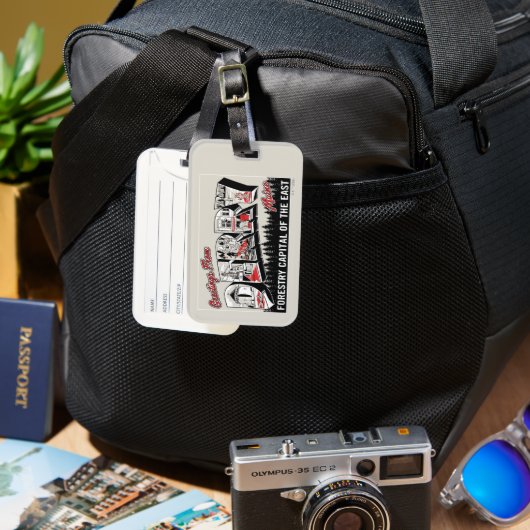 Groeten uit Derry Maine Bagagelabel (Voorkant & Achterkant)