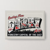 Groeten uit Derry Maine Button (Voorkant)