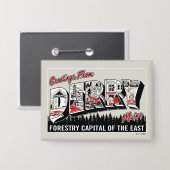 Groeten uit Derry Maine Button (Voorkant / Achterkant)