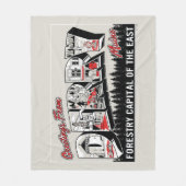 Groeten uit Derry Maine Fleece Deken (Voorkant)