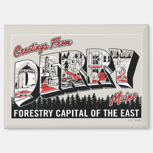 Groeten uit Derry Maine Magneet