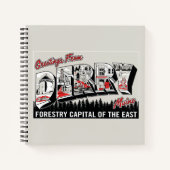 Groeten uit Derry Maine Notitieboek (Voorkant)