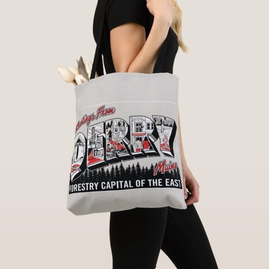 Groeten uit Derry Maine Tote Bag (Dichtbij)