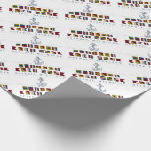 Groeten uit Detroit Cadeaupapier (Hoek)