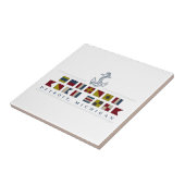 Groeten uit Detroit Tegeltje (Zijkant)