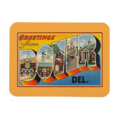  groeten uit Dover Delaware Magneet (Horizontaal)