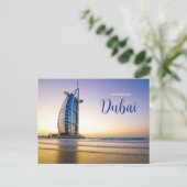 Groeten uit Dubai Briefkaart Schilderachtig VAE (Staand voorkant)