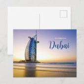 Groeten uit Dubai Postkaart Schitterend UAE (Voorkant / Achterkant)