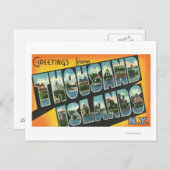 Groeten uit Duizenden eilanden, New York Briefkaart (Voorkant / Achterkant)