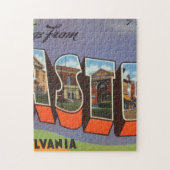 Groeten uit Easton, Pennsylvania Legpuzzel (Verticaal)
