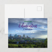 Groeten uit Edmonton Canada Schilderachtig Briefka Briefkaart (Voorkant / Achterkant)