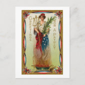 Groeten uit een patriot briefkaart (Voorkant)