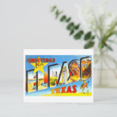 groeten uit El Paso, Texas Briefkaart (Staand voorkant)