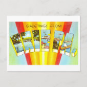  groeten uit Erie, Pennsylvania Briefkaart (Voorkant)