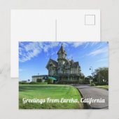 Groeten uit Eureka, Briefkaart (Voorkant / Achterkant)