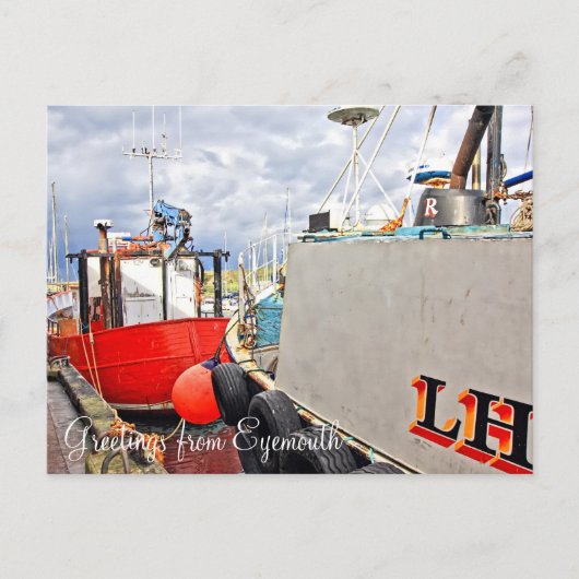 Groeten uit Eyemouth Briefkaart (Voorkant)