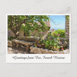 Groeten uit Eze, Frans Briefkaart Riviera