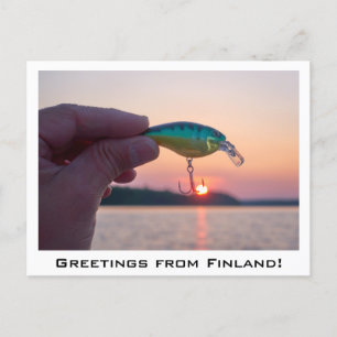 Groeten uit Finland souvenir Briefkaart