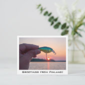 Groeten uit Finland souvenir Briefkaart (Staand voorkant)
