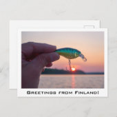 Groeten uit Finland souvenir Briefkaart (Voorkant / Achterkant)